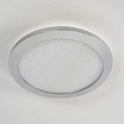 Hofstein Fasola Deckenleuchte LED Nickel glänzend, 1-flammig 39 Hofstein Fasola Deckenleuchte LED Nickel glänzend, 1-flammig -Bürolampen Verkäufe fasola deckenleuchte h3266083 do4 17