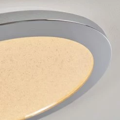 Hofstein Fasola Deckenleuchte LED Nickel glänzend, 1-flammig 43 Hofstein Fasola Deckenleuchte LED Nickel glänzend, 1-flammig -Bürolampen Verkäufe fasola deckenleuchte h3266083 do4 21