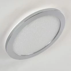 Hofstein Fasola Deckenleuchte LED Nickel glänzend, 1-flammig 28 Hofstein Fasola Deckenleuchte LED Nickel glänzend, 1-flammig -Bürolampen Verkäufe fasola deckenleuchte h3266083 do4 6