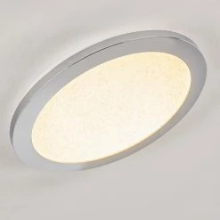 Hofstein Fasola Deckenleuchte LED Nickel glänzend, 1-flammig 31 Hofstein Fasola Deckenleuchte LED Nickel glänzend, 1-flammig -Bürolampen Verkäufe fasola deckenleuchte h3266083 do4 9