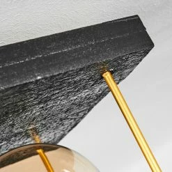 Hofstein Fevaag Deckenleuchte Schwarz, Gold, 2-flammig 17 Hofstein Fevaag Deckenleuchte Schwarz, Gold, 2-flammig -Bürolampen Verkäufe fevaag deckenleuchte h3434444 5