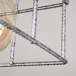 Hofstein Fevaag Deckenleuchte Silber, 1-flammig -Bürolampen Verkäufe fevaag deckenleuchte h3441398 2