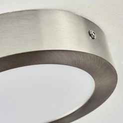 Hofstein Finsrud Deckenleuchte LED Nickel-Matt, 1-flammig -Bürolampen Verkäufe finsrud deckenleuchte h3427392 2