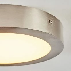 Hofstein Finsrud Deckenleuchte LED Nickel-Matt, 1-flammig -Bürolampen Verkäufe finsrud deckenleuchte h3427439 5