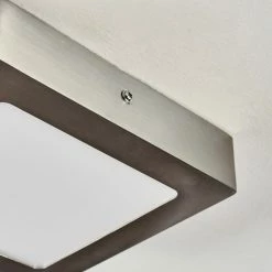 Hofstein Finsrud Deckenleuchte LED Nickel-Matt, 1-flammig -Bürolampen Verkäufe finsrud deckenleuchte h3427446 2