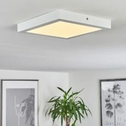 Hofstein Finsrud Deckenleuchte LED Weiß, 1-flammig