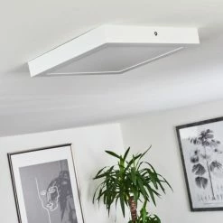 Hofstein Finsrud Deckenleuchte LED Weiß, 1-flammig -Bürolampen Verkäufe finsrud deckenleuchte h3427538 10