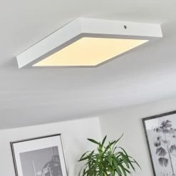 Hofstein Finsrud Deckenleuchte LED Weiß, 1-flammig -Bürolampen Verkäufe finsrud deckenleuchte h3427538 6