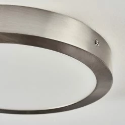 Hofstein Finsrud Deckenleuchte LED Nickel-Matt, 1-flammig -Bürolampen Verkäufe finsrud deckenleuchte h3436141 2