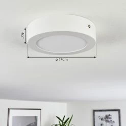 Hofstein Finsrud Deckenleuchte LED Weiß, 1-flammig 13 Hofstein Finsrud Deckenleuchte LED Weiß, 1-flammig -Bürolampen Verkäufe finsrud deckenleuchte h3436288 3