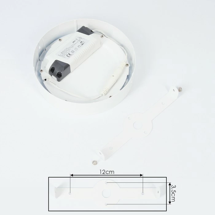 Hofstein Finsrud Deckenleuchte LED Weiß, 1-flammig 5 Hofstein Finsrud Deckenleuchte LED Weiß, 1-flammig – Bild 5