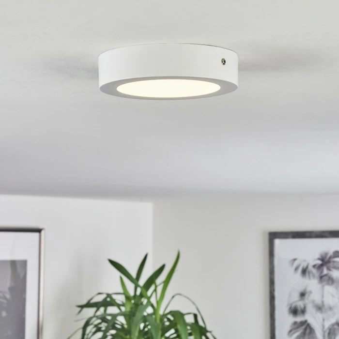 Hofstein Finsrud Deckenleuchte LED Weiß, 1-flammig 7 Hofstein Finsrud Deckenleuchte LED Weiß, 1-flammig – Bild 7