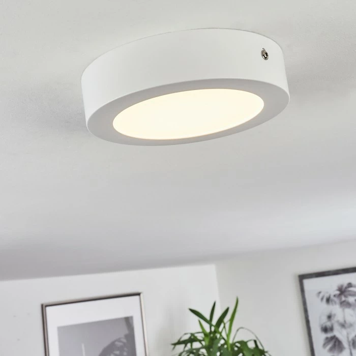 Hofstein Finsrud Deckenleuchte LED Weiß, 1-flammig 9 Hofstein Finsrud Deckenleuchte LED Weiß, 1-flammig – Bild 9