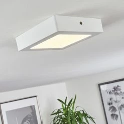 Hofstein Finsrud Deckenleuchte LED Weiß, 1-flammig -Bürolampen Verkäufe finsrud deckenleuchte h3436301 8