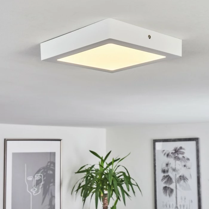 Hofstein Finsrud Deckenleuchte LED Weiß, 1-flammig 1 Hofstein Finsrud Deckenleuchte LED Weiß, 1-flammig