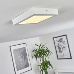 Hofstein Finsrud Deckenleuchte LED Weiß, 1-flammig 18 Hofstein Finsrud Deckenleuchte LED Weiß, 1-flammig -Bürolampen Verkäufe finsrud deckenleuchte h3436349 8