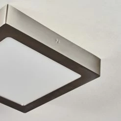 Hofstein Finsrud Deckenleuchte LED Nickel-Matt, 1-flammig -Bürolampen Verkäufe finsrud deckenleuchte h3436622 5