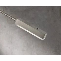 Honsel Leuchten Fischer & Honsel Raik Klemmleuchte LED Nickel-Matt, 1-flammig, Bewegungsmelder -Bürolampen Verkäufe fischer honsel raik klemmleuchte 50374 4