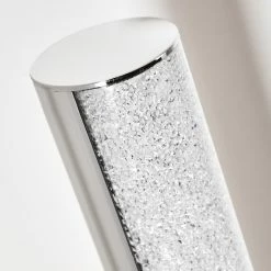 Hofstein Flaut Stehleuchte LED Chrom, 1-flammig, Fernbedienung, Farbwechsler -Bürolampen Verkäufe flaut stehleuchte h3270721 do1 9