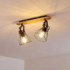 Hofstein Forshaga Deckenleuchte Holz hell, 2-flammig -Bürolampen Verkäufe forshaga deckenleuchte h3346877 11