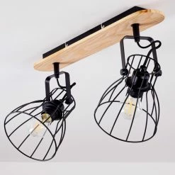 Hofstein Forshaga Deckenleuchte Holz hell, 2-flammig -Bürolampen Verkäufe forshaga deckenleuchte h3346877 13