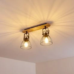 Hofstein Forshaga Deckenleuchte Holz hell, 2-flammig -Bürolampen Verkäufe forshaga deckenleuchte h3346877 9