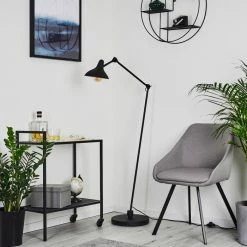 Hofstein Fort Stehleuchte Schwarz, 1-flammig -Bürolampen Verkäufe fort stehleuchte h3421512 9