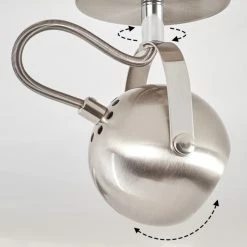 Hofstein Gadmen Deckenleuchte Nickel-Matt, Chrom, 1-flammig 13 Hofstein Gadmen Deckenleuchte Nickel-Matt, Chrom, 1-flammig -Bürolampen Verkäufe gadmen deckenleuchte h3351895 2