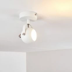 Hofstein Gadmen Deckenleuchte Chrom, Weiß, 1-flammig 29 Hofstein Gadmen Deckenleuchte Chrom, Weiß, 1-flammig -Bürolampen Verkäufe gadmen deckenleuchte h3351918 14