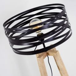 Hofstein Gauley Stehleuchte Schwarz, Braun, 1-flammig 29 Hofstein Gauley Stehleuchte Schwarz, Braun, 1-flammig -Bürolampen Verkäufe gauley stehleuchte h3352649 11