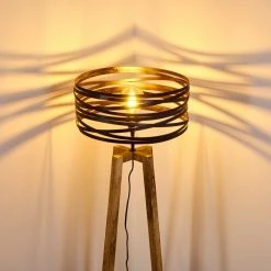 Hofstein Gauley Stehleuchte Schwarz, Braun, 1-flammig 30 Hofstein Gauley Stehleuchte Schwarz, Braun, 1-flammig -Bürolampen Verkäufe gauley stehleuchte h3352649 12