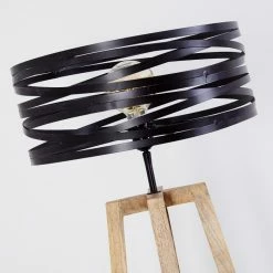 Hofstein Gauley Stehleuchte Schwarz, Braun, 1-flammig 24 Hofstein Gauley Stehleuchte Schwarz, Braun, 1-flammig -Bürolampen Verkäufe gauley stehleuchte h3352649 6