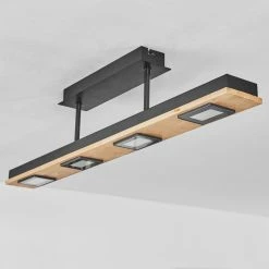 Hofstein Giresta Deckenleuchte LED Schwarz, 4-flammig 17 Hofstein Giresta Deckenleuchte LED Schwarz, 4-flammig -Bürolampen Verkäufe giresta deckenleuchte h3436691 7