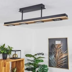 Hofstein Giresta Deckenleuchte LED Schwarz, 4-flammig 19 Hofstein Giresta Deckenleuchte LED Schwarz, 4-flammig -Bürolampen Verkäufe giresta deckenleuchte h3436691 9