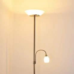 Hofstein Gismaro Stehleuchte Nickel-Matt, 3-flammig -Bürolampen Verkäufe gismaro stehleuchte h3358054 7