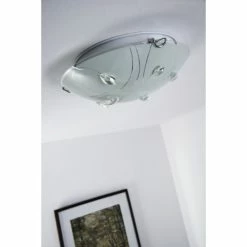 Globo ALIVIA Deckenleuchte Chrom, 2-flammig 15 Globo ALIVIA Deckenleuchte Chrom, 2-flammig -Bürolampen Verkäufe globo alivia deckenleuchte 40414 2 4