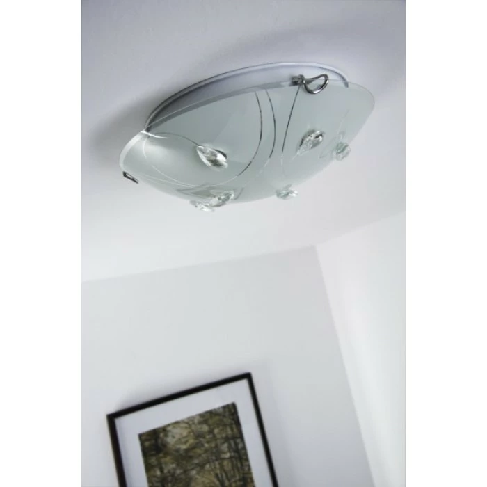 Globo ALIVIA Deckenleuchte Chrom, 2-flammig 5 Globo ALIVIA Deckenleuchte Chrom, 2-flammig – Bild 5