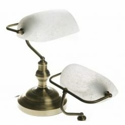 Globo ANTIQUE Tischleuchte Altmessing, 1-flammig