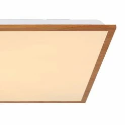 Globo DORO LED Panel Holz hell, 1-flammig -Bürolampen Verkäufe globo doro led panel 416080d2w 4