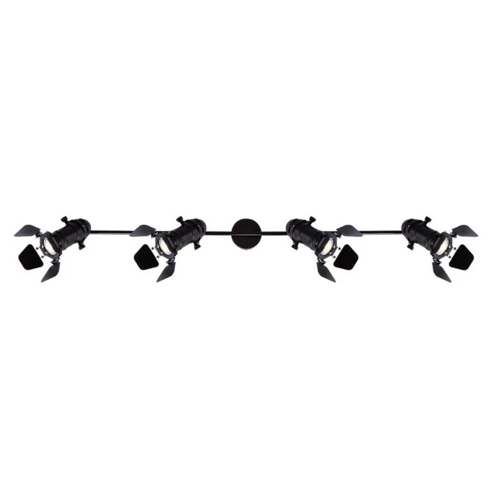 Globo EGON Strahler Schwarz, 4-flammig 4 Globo EGON Strahler Schwarz, 4-flammig – Bild 4