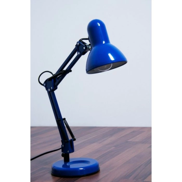 Globo Famous Schreibtischleuchte Blau, 1-flammig 4 Globo Famous Schreibtischleuchte Blau, 1-flammig – Bild 4