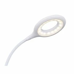 Globo HOLY Tischleuchte LED Weiß, 1-flammig -Bürolampen Verkäufe globo holy tischleuchte 58377kw 2