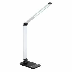 Globo KABIRA Tischleuchte LED Silber, 1-flammig -Bürolampen Verkäufe globo kabira tischleuchte 58425s 4