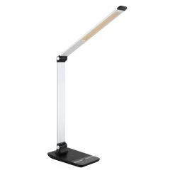 Globo KABIRA Tischleuchte LED Silber, 1-flammig -Bürolampen Verkäufe globo kabira tischleuchte 58425s 5