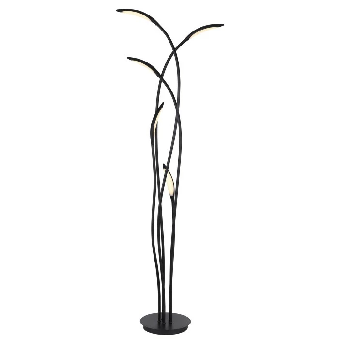Globo KAELA Stehleuchte LED Schwarz, 1-flammig 1 Globo KAELA Stehleuchte LED Schwarz, 1-flammig