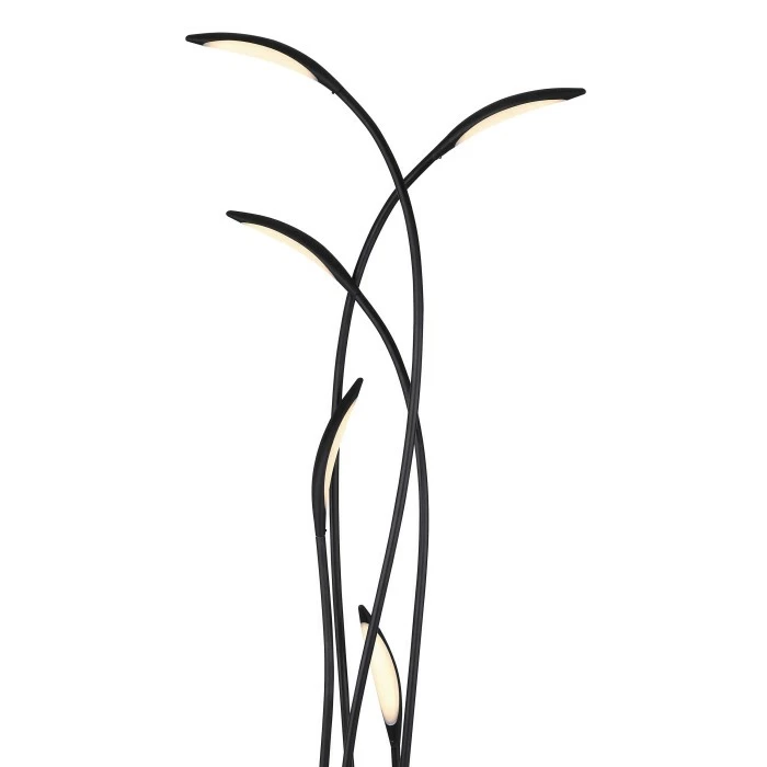 Globo KAELA Stehleuchte LED Schwarz, 1-flammig 3 Globo KAELA Stehleuchte LED Schwarz, 1-flammig – Bild 3