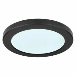 Globo LASSE Deckenleuchte LED Schwarz, 1-flammig -Bürolampen Verkäufe globo lasse deckenleuchte 12379 18b 5