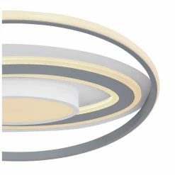 Globo LEOLA Deckenleuchte LED Weiß, 1-flammig -Bürolampen Verkäufe globo leola deckenleuchte 48016 60 2