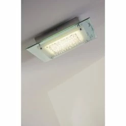 Globo LIANA Deckenleuchte LED Chrom, 1-flammig -Bürolampen Verkäufe globo liana deckenleuchte 49300 9