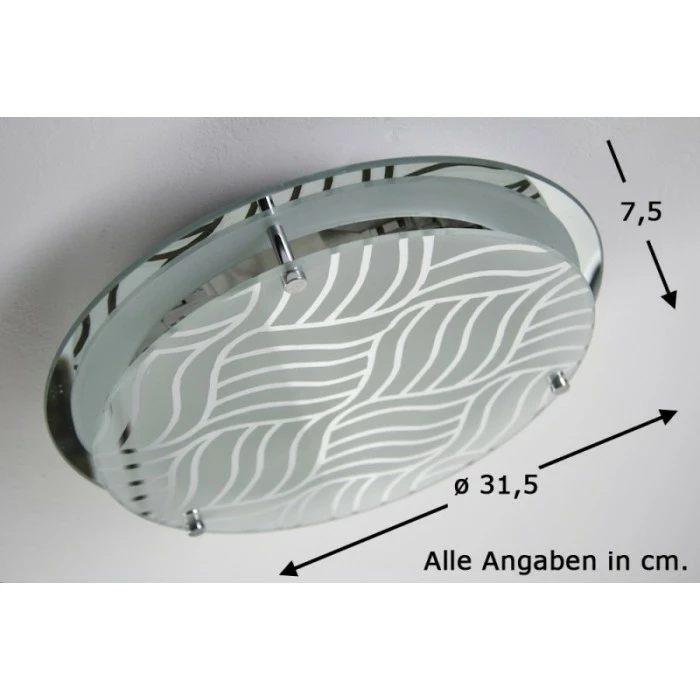 Globo MARIE Deckenleuchte Chrom, 2-flammig 2 Globo MARIE Deckenleuchte Chrom, 2-flammig – Bild 2